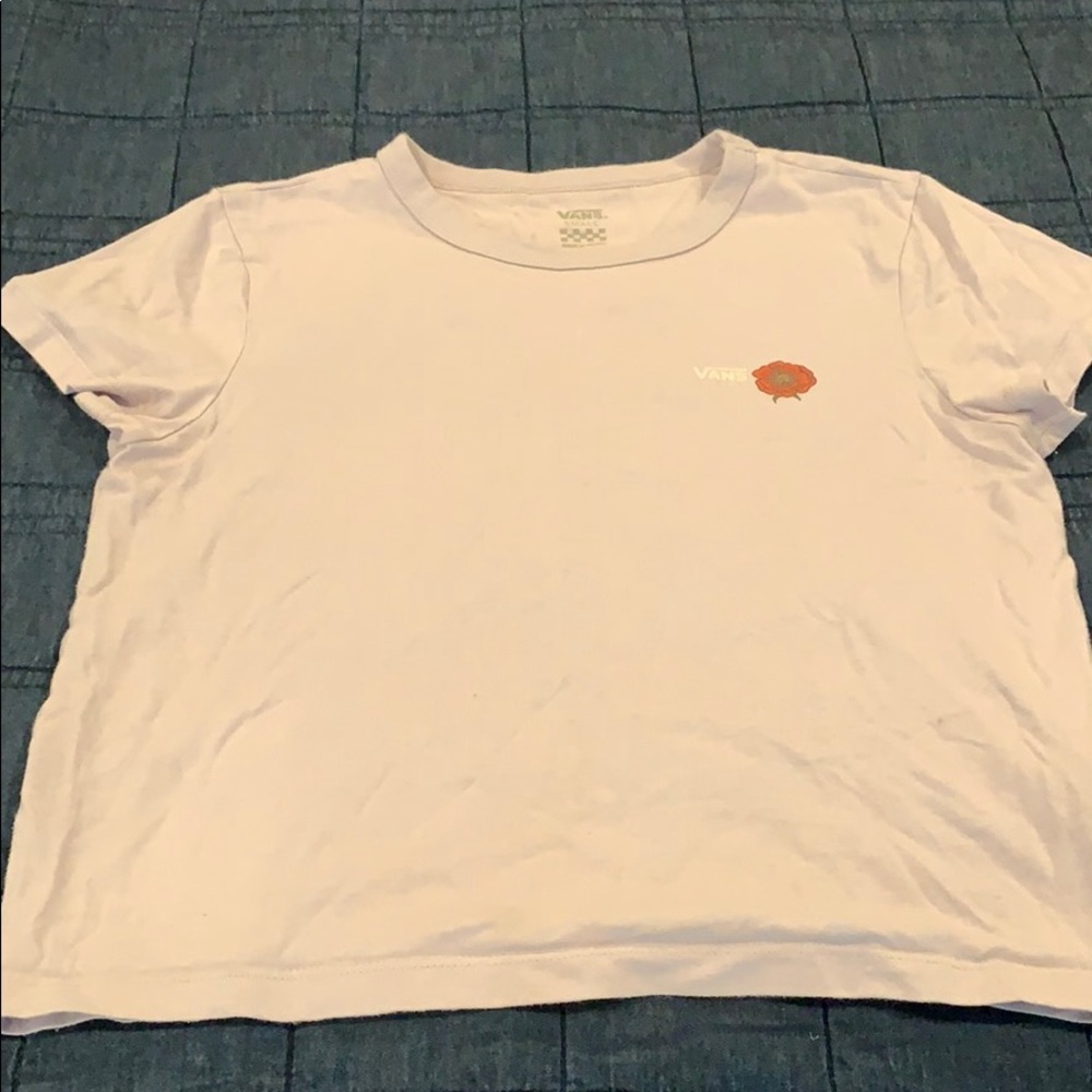 Vans cropped tee